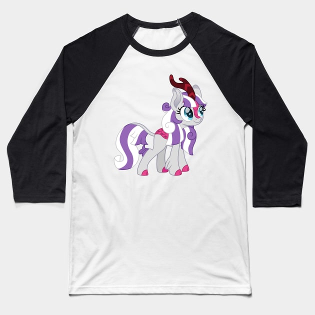 Kirin Twilight Velvet Baseball T-Shirt by CloudyGlow